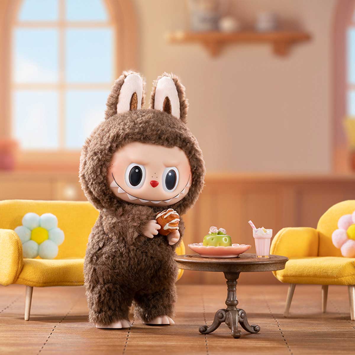 Labubu The Monsters Exciting Macaron – Chestnut Cocoa (Secret)