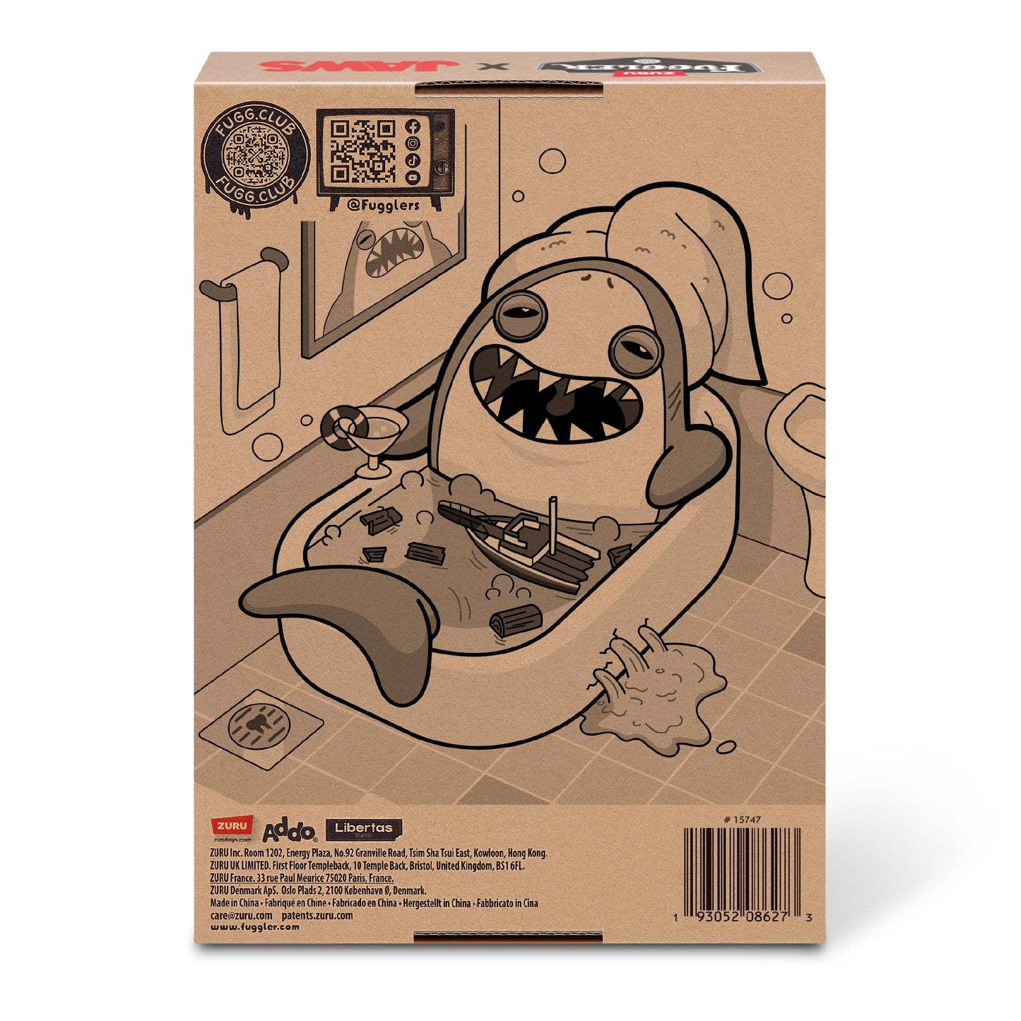 Fuggler Jaws 50. výročí žralok | 23 cm