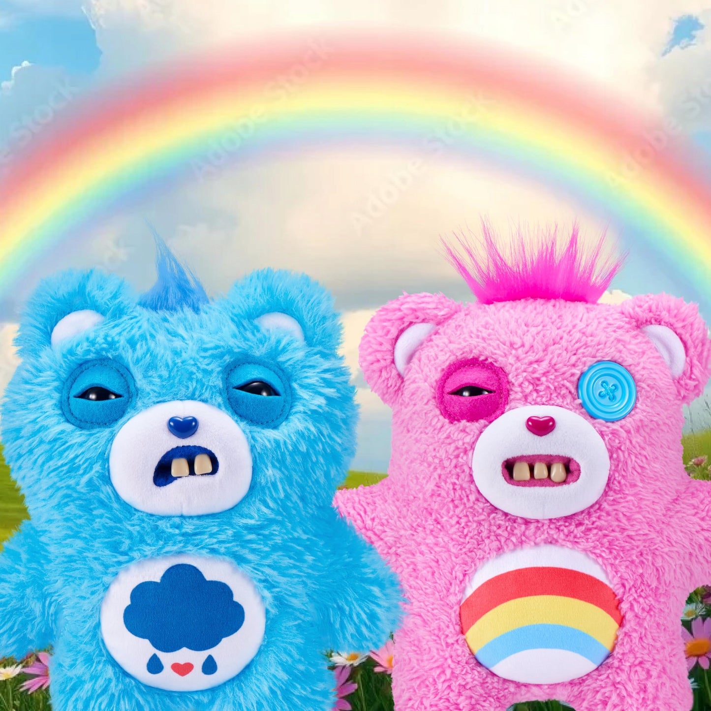 Fuggler - Fuggler Care Bears Cheer Bear - KICKOMI