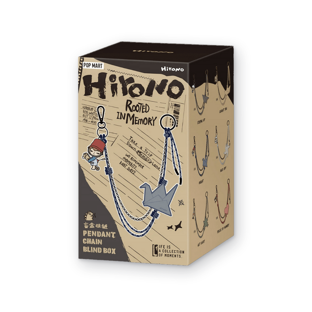 hiromu　ストラップ Hirono Rooted In Memory Pendant Chain – POP MART | Kickomi – KICKOMI
