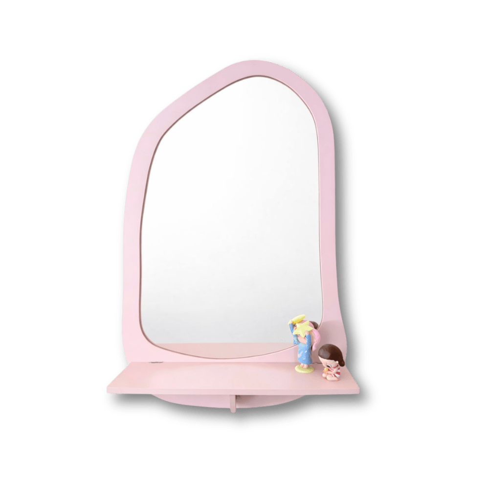 Home Styling Collection - Lustro Designerskie z Półką - KICKOMI