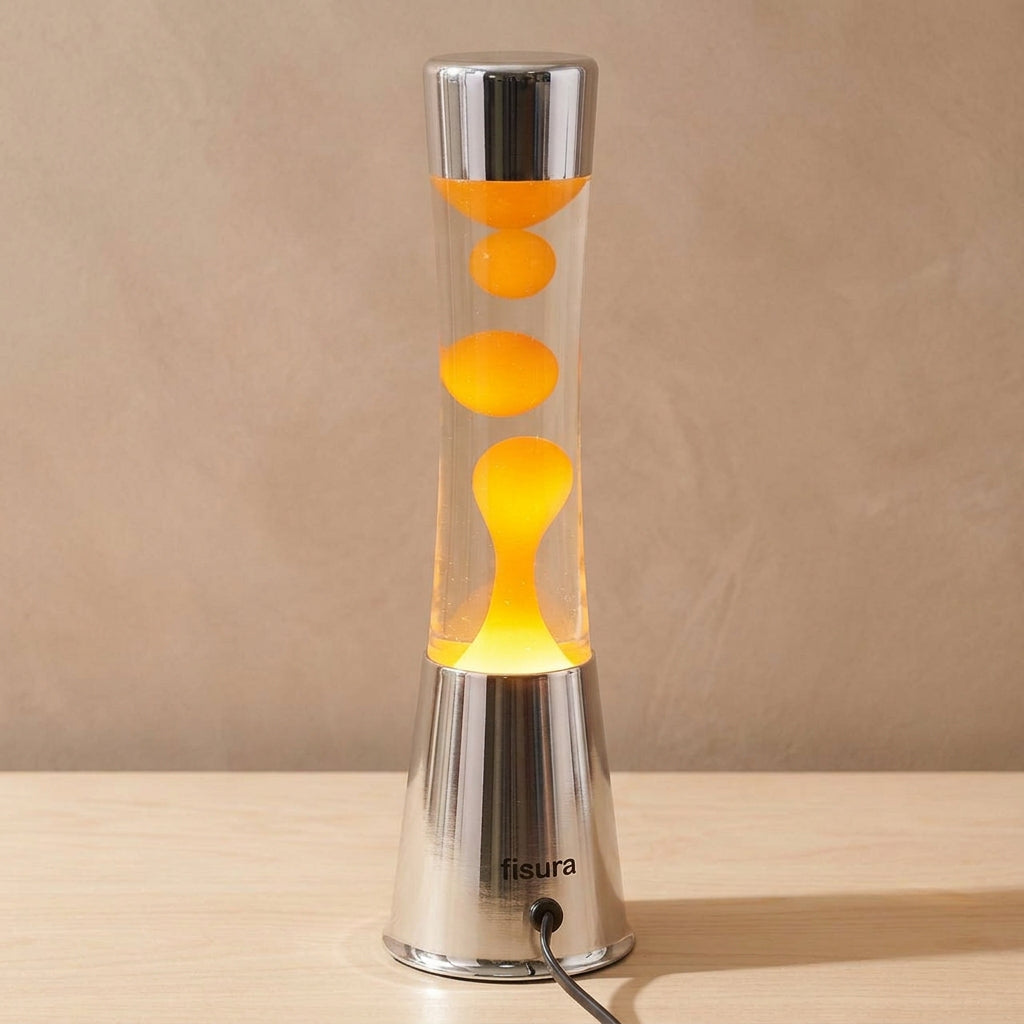 Lampă Lava Chrome Sunset