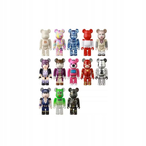 Bearbrick Series 47 BE@RBRICK 100% – cała kolekcja: Basic, Flag, Jellybean, Pattern, Animal, Artist, SF, Horror, Hero, Cute + Secret