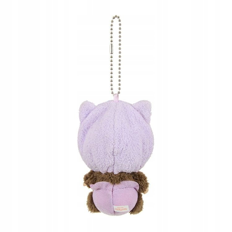 Monchhichi - Monchhichi Babychichi Cat fioletowy | Brelok - KICKOMI