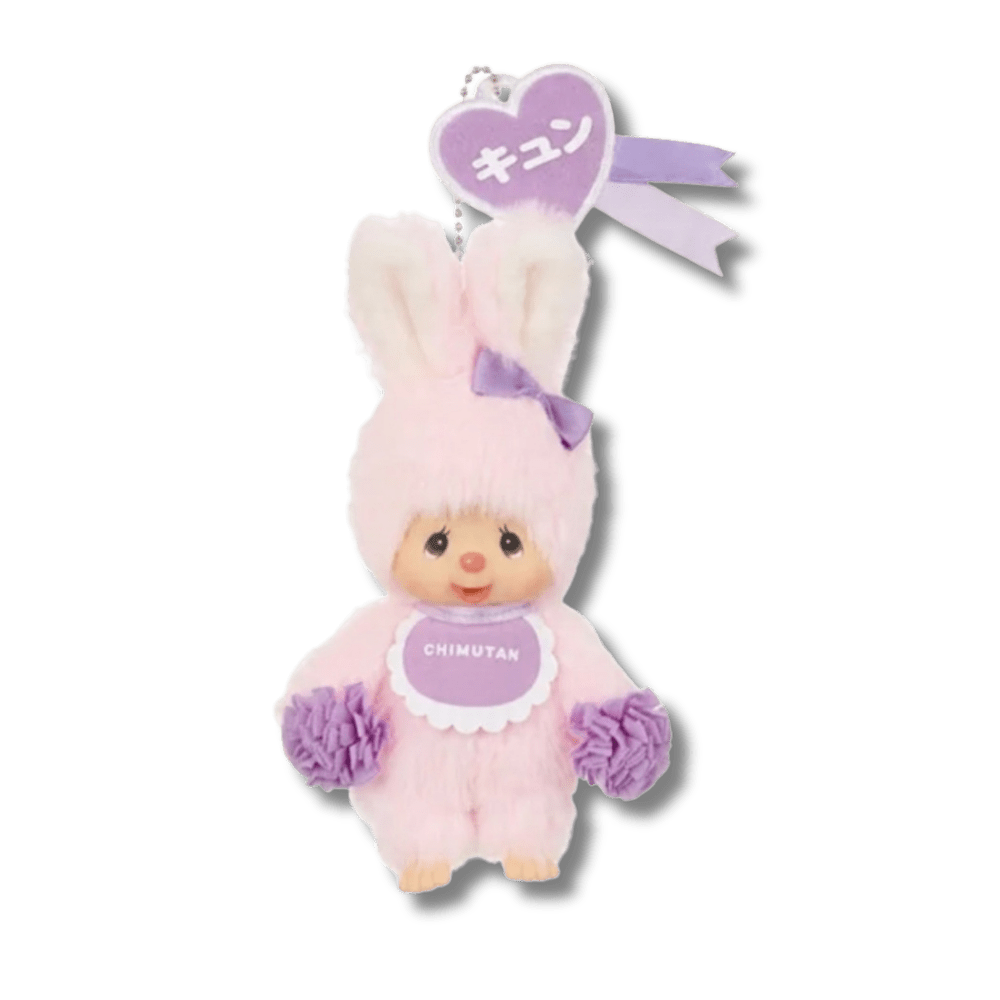 Monchhichi Chimutan Happy Color Pink | Kickomi – KICKOMI