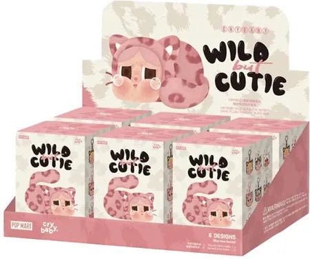 POP MART - CRYBABY Wild but Cutie Series Vinyl Plush Pendant | Blind Box Brelok - KICKOMI