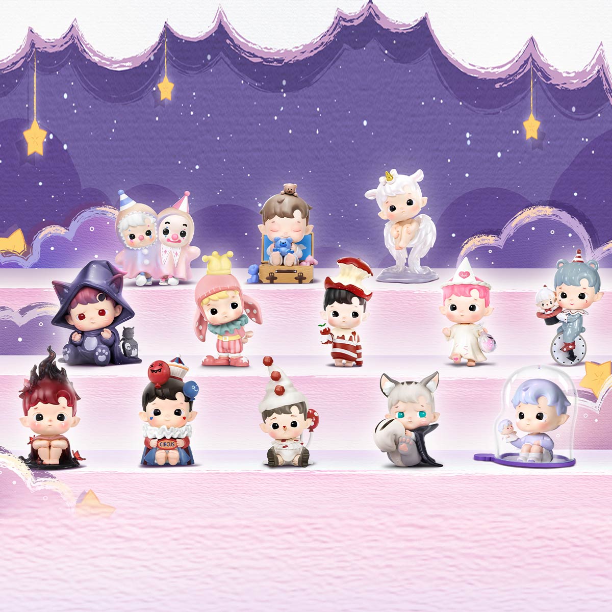 POP MART - Hacipupu A Night of Fantasy Series Figures | Blind Box Figurka Kolekcjonerska - KICKOMI