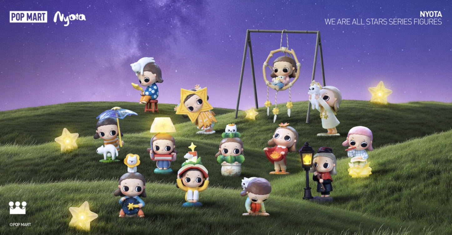 POP MART - Nyota We Are All Stars | Blind Box Figurka Kolekcjonerka - KICKOMI