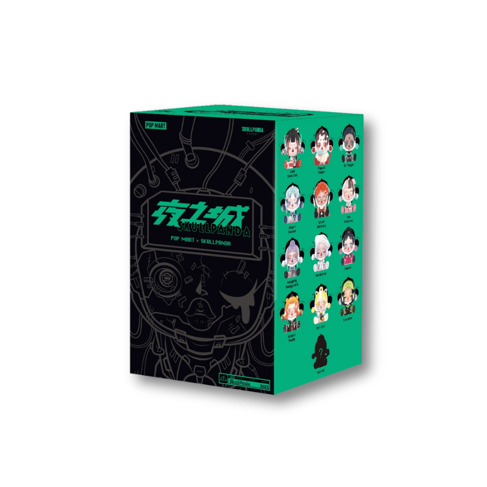 SKULLPANDA City of Night – POP MART | Kickomi – KICKOMI