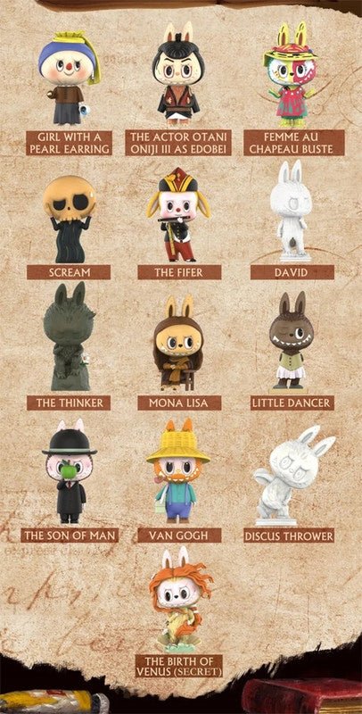 POP MART - The Monsters Art Labubu - KICKOMI
