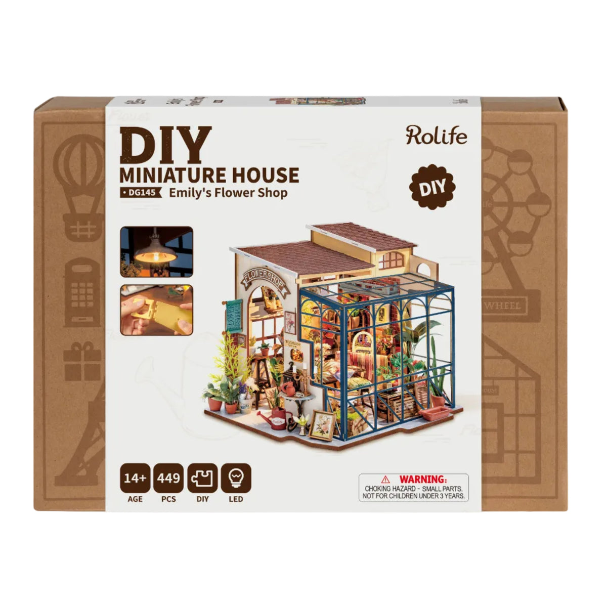 ROBOTIME - Rolife Emily’s Flower Shop - KICKOMI