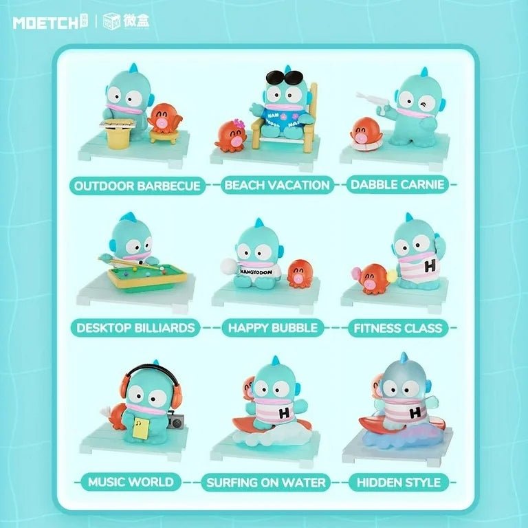 Sanrio - Hangyodon Worry Free Life Series | Blind Box Figurka Kolekcjonerska - KICKOMI