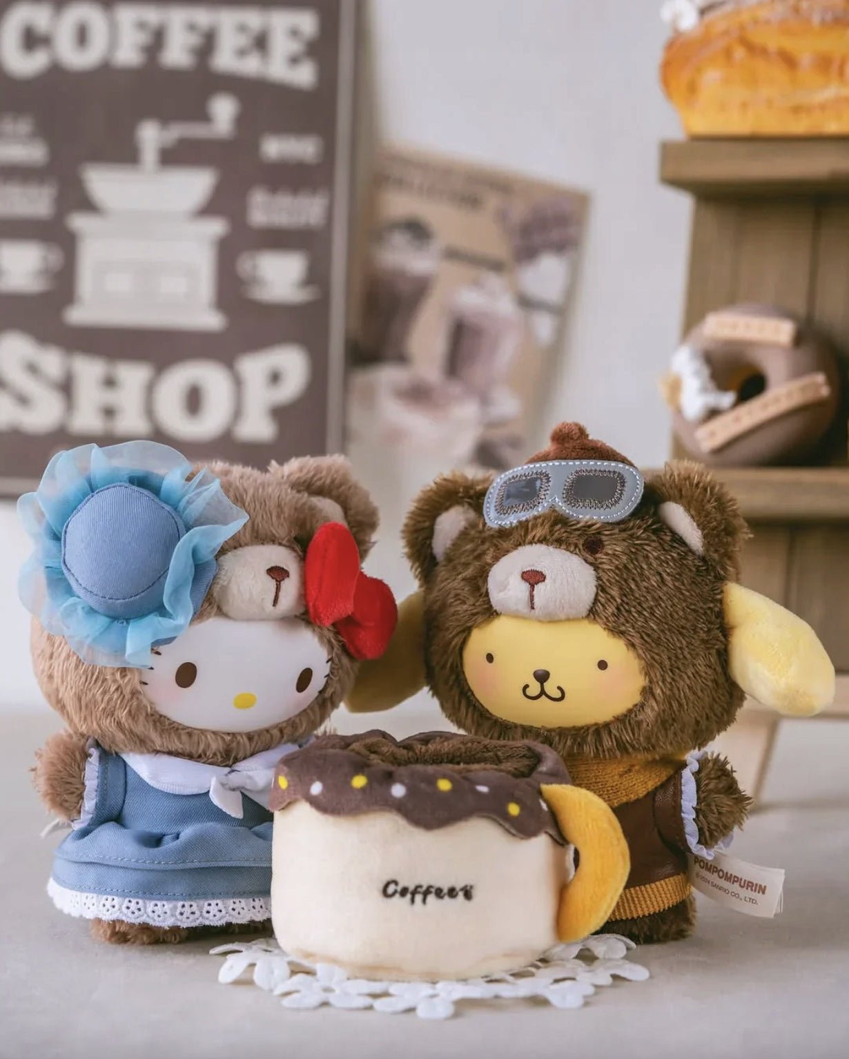 Sanrio - Sanrio Characters Afternoon Tea Vinyl Charm | Blind Box Brelok - KICKOMI