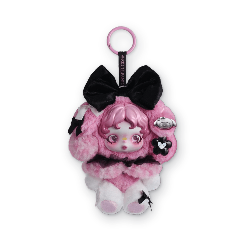 POP MART マイメロディ＆クロミ × SKULLPANDA キーチェーン SKULLPANDA x My Melody – maskotka POP MART | Kickomi – KICKOMI