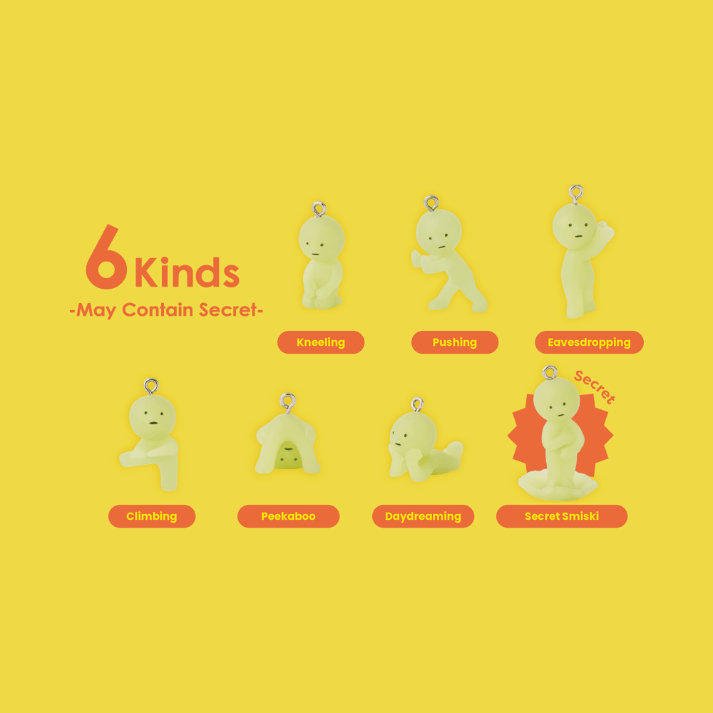 SMISKI Strap Accessories Series 2 – wszystkie figurki