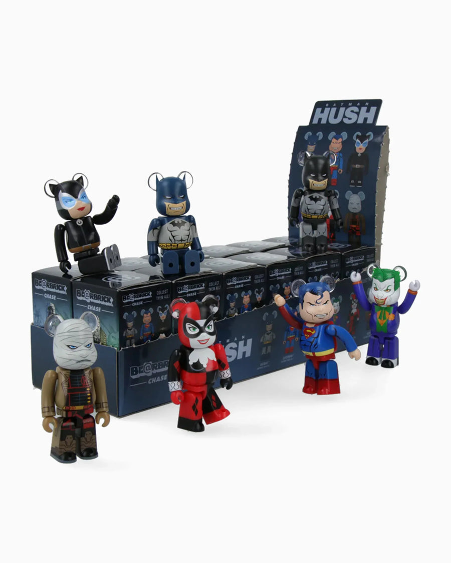 BE@RBRICK Batman Hush — kultowa figurka Medicom Toy w stylu Jima Lee