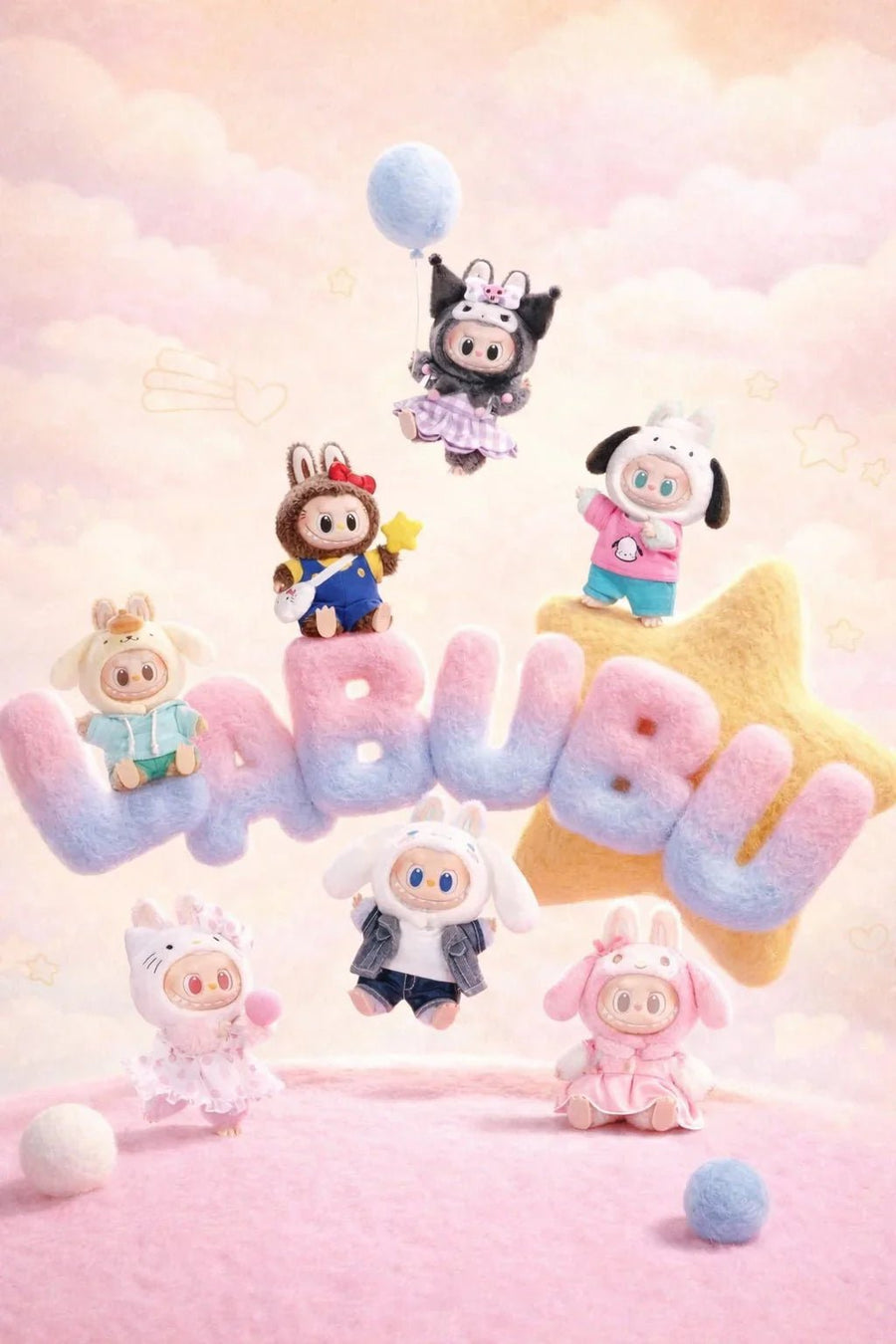LABUBU × Hello Kitty and Friends — gdy potwór poznaje świat Sanrio - KICKOMI
