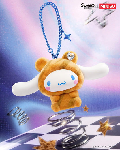 Sanrio Characters Gem Forest Flocked Pendant