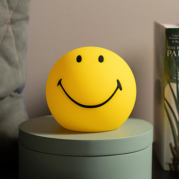 Lampka Smiley Yellow Timer | 11cm