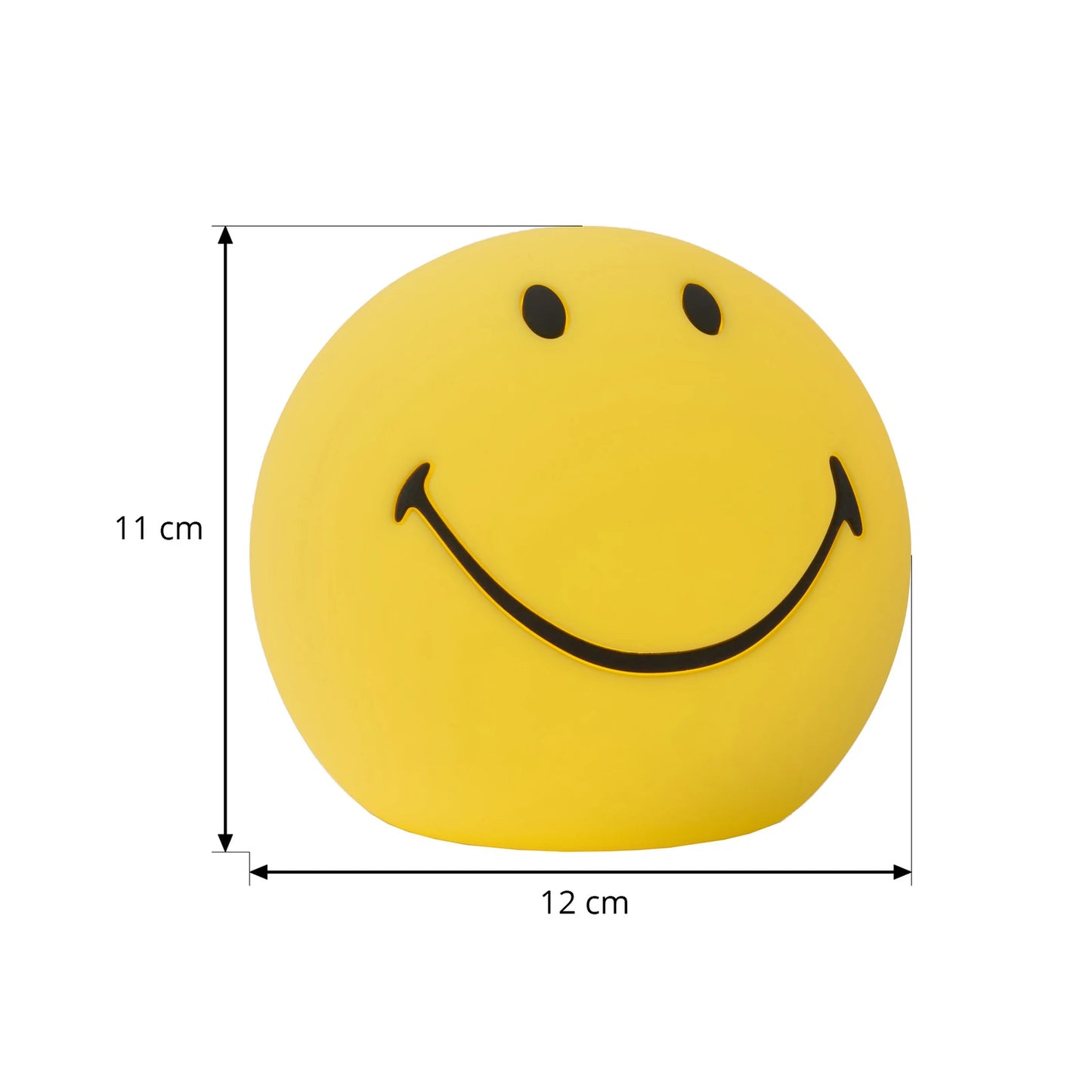 Lampka Smiley Yellow Timer | 11cm