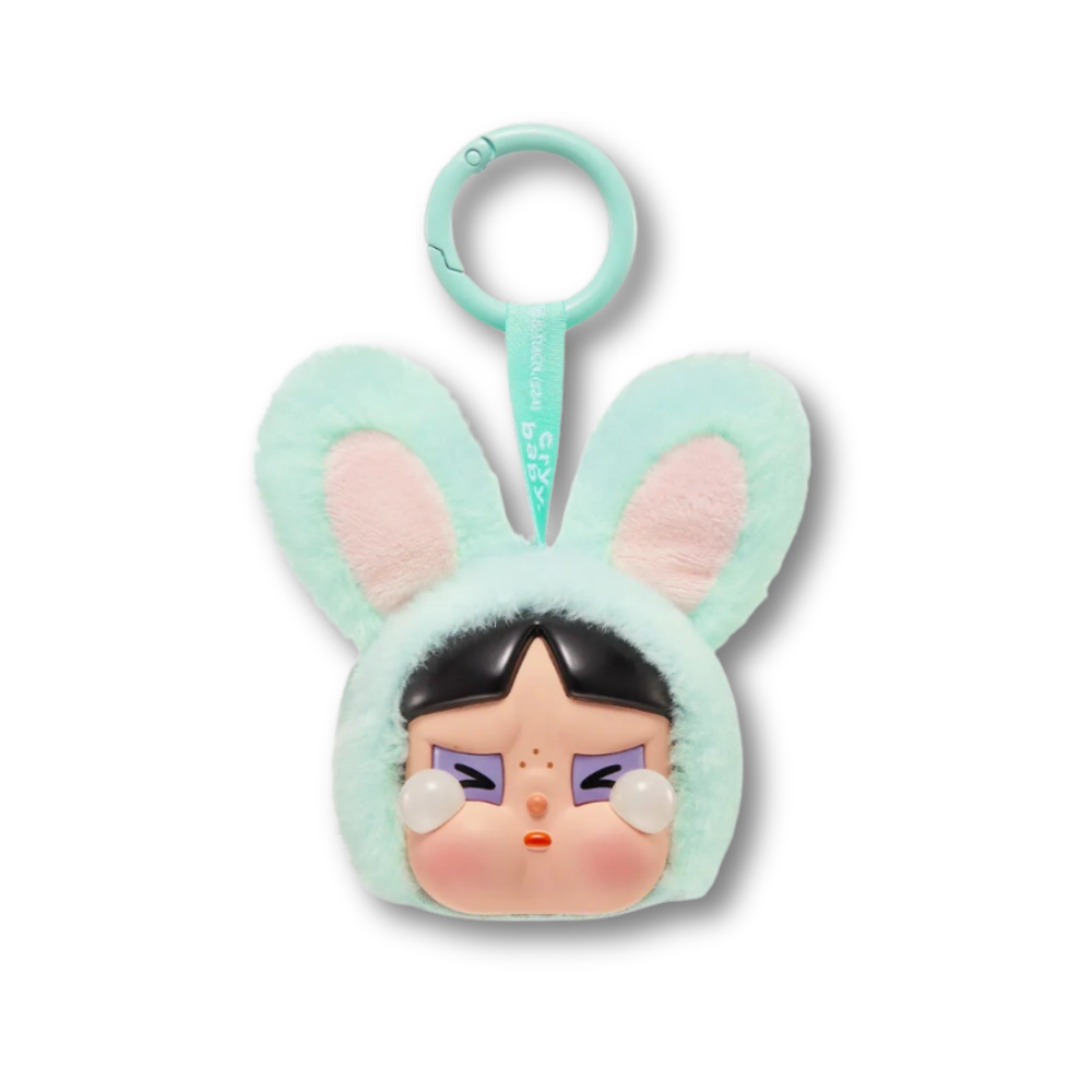 POP MART - Crybaby x Powerpuff Girls Series (BLOSSOM) | Vinyl Face Box Brelok - KICKOMI