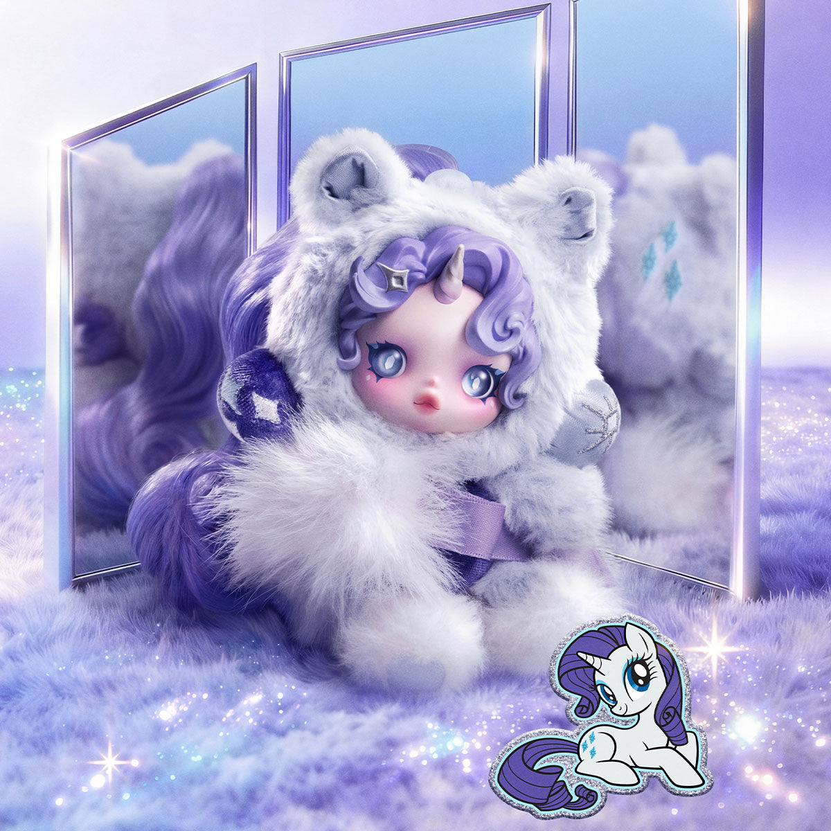 SKULLPANDA x My Little Pony – Rarity