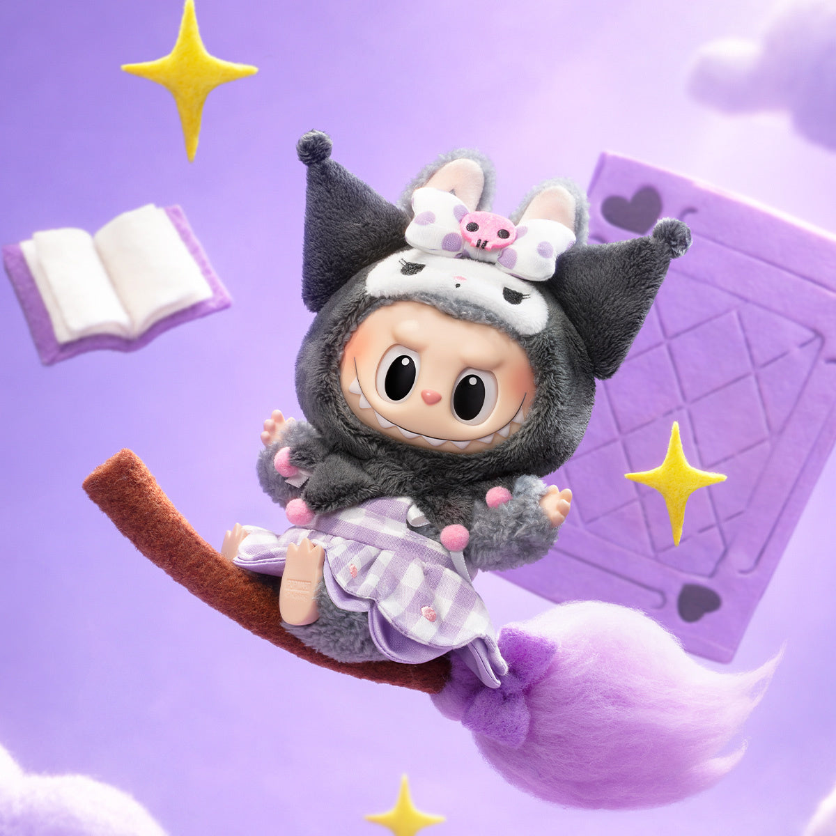 Labubu x Hello Kitty and Friends – Kuromi