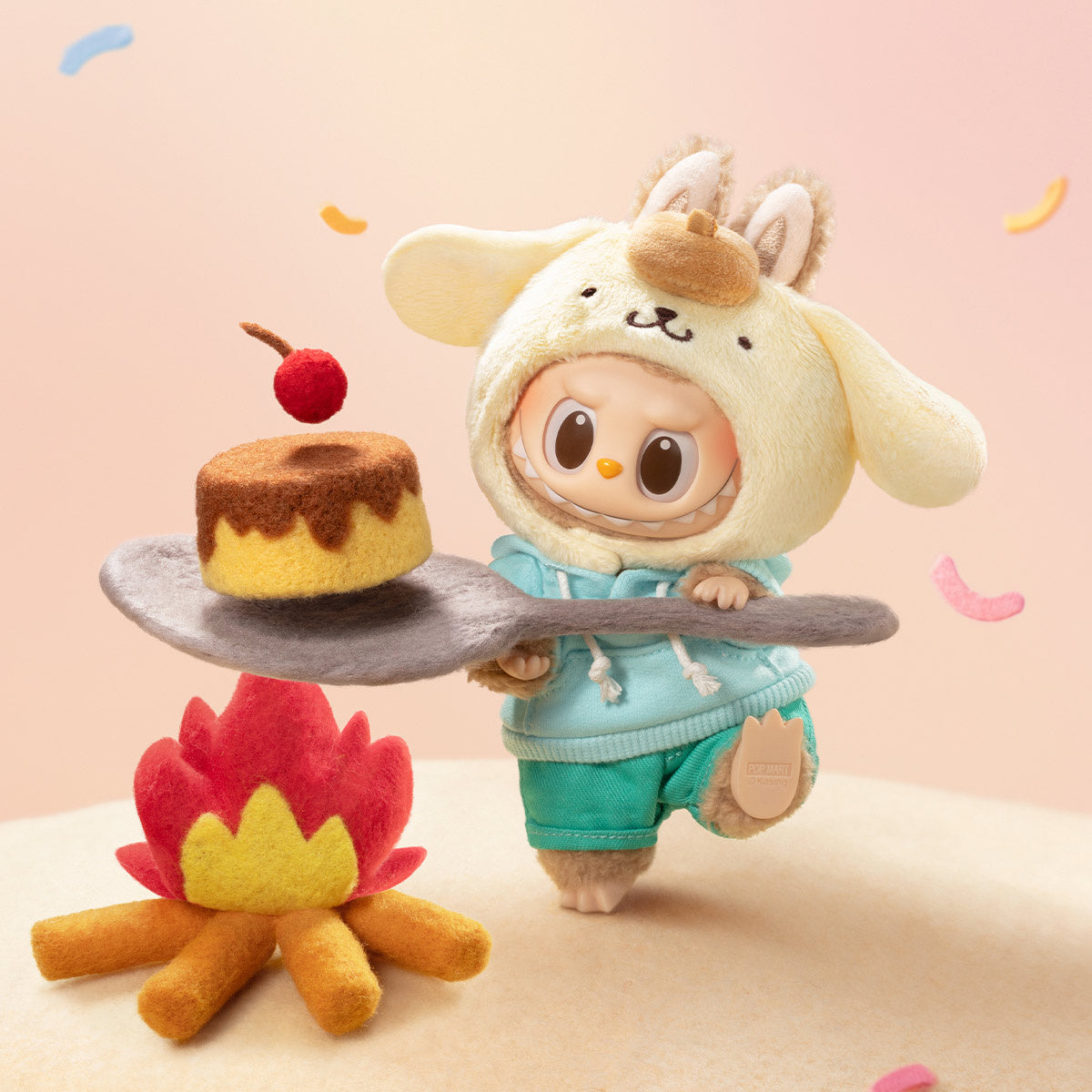 Labubu x Hello Kitty and Friends – Pompompurin