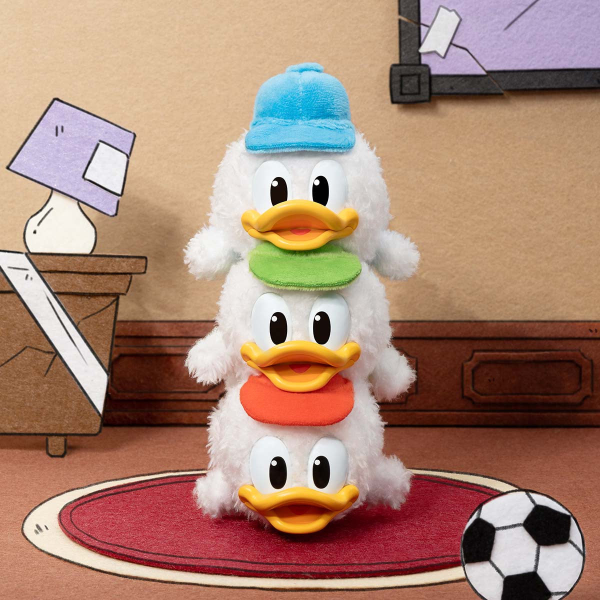 Disney Mickey Family Cute Together – Huey, Dewey, and Louie (Secret)