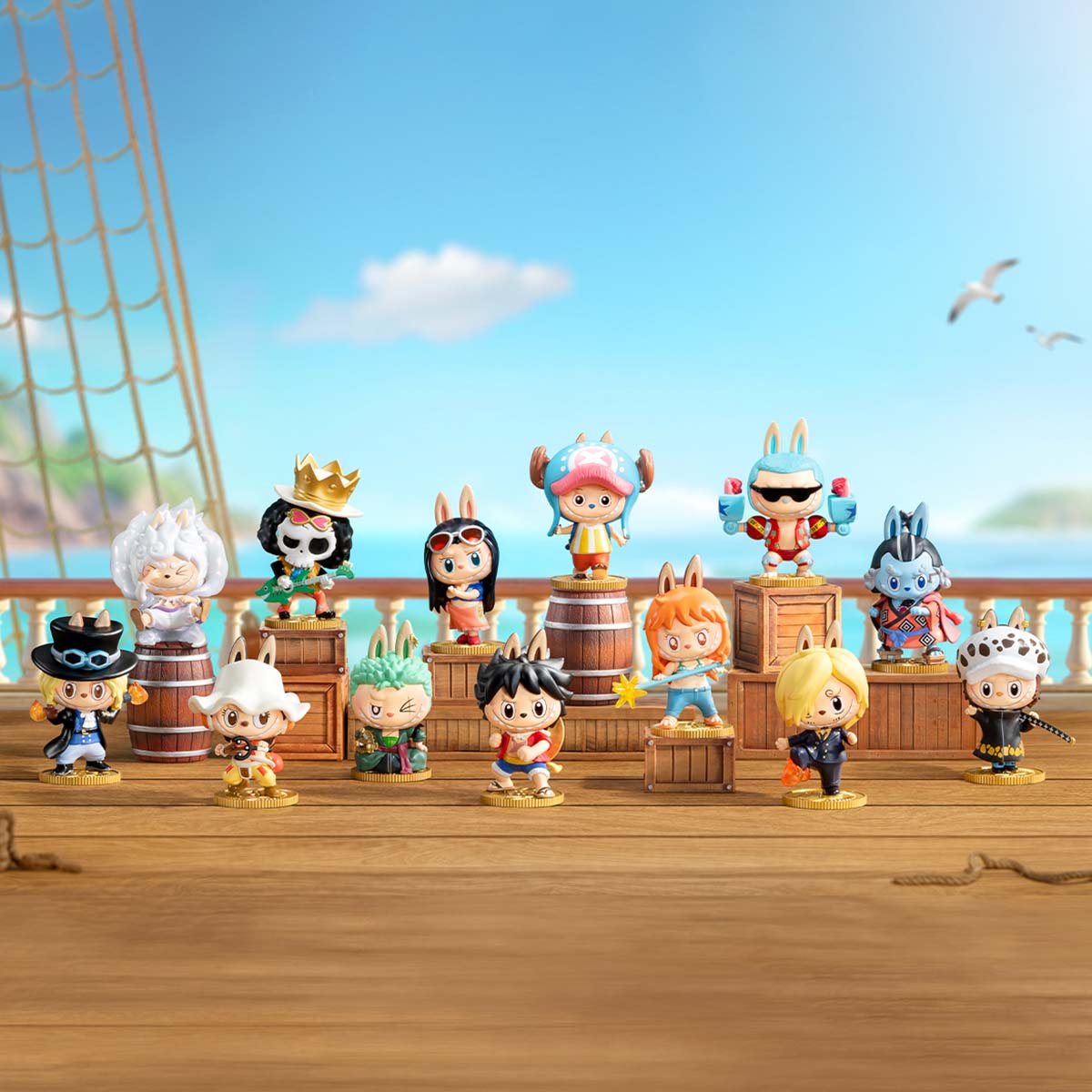 Labubu THE MONSTERS × One Piece – POP MART | Kickomi – KICKOMI