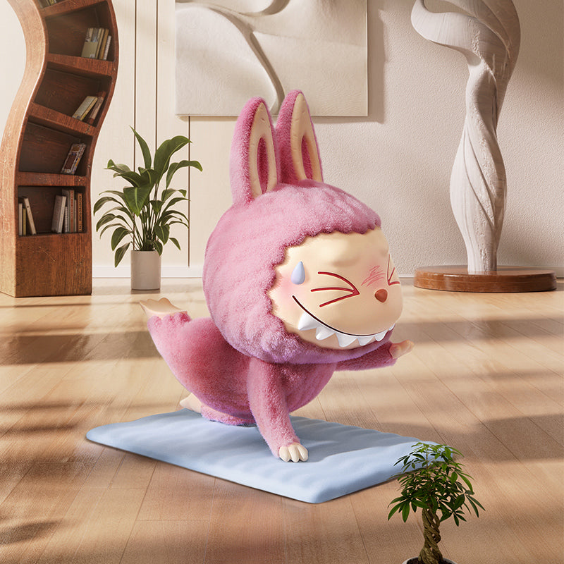 Labubu The Monsters Lazy Yoga – Sweating