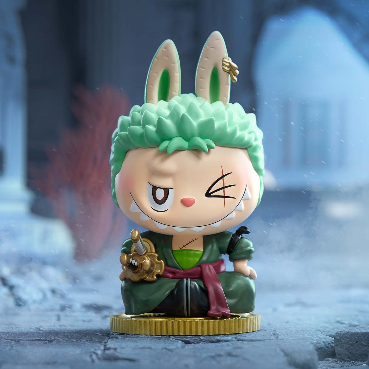 Labubu The Monsters x One Piece – Roronoa Zoro