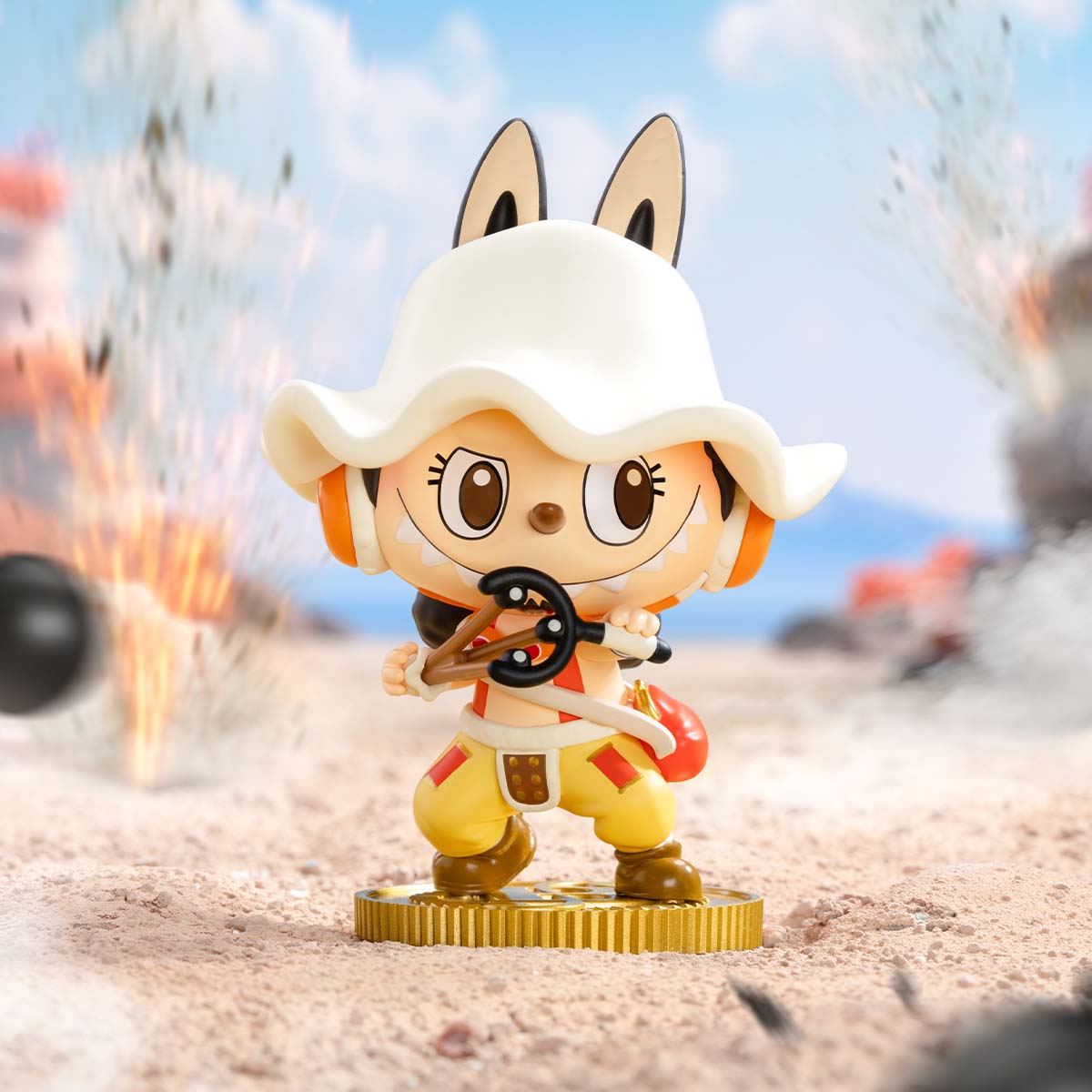 Labubu The Monsters x One Piece – Usopp