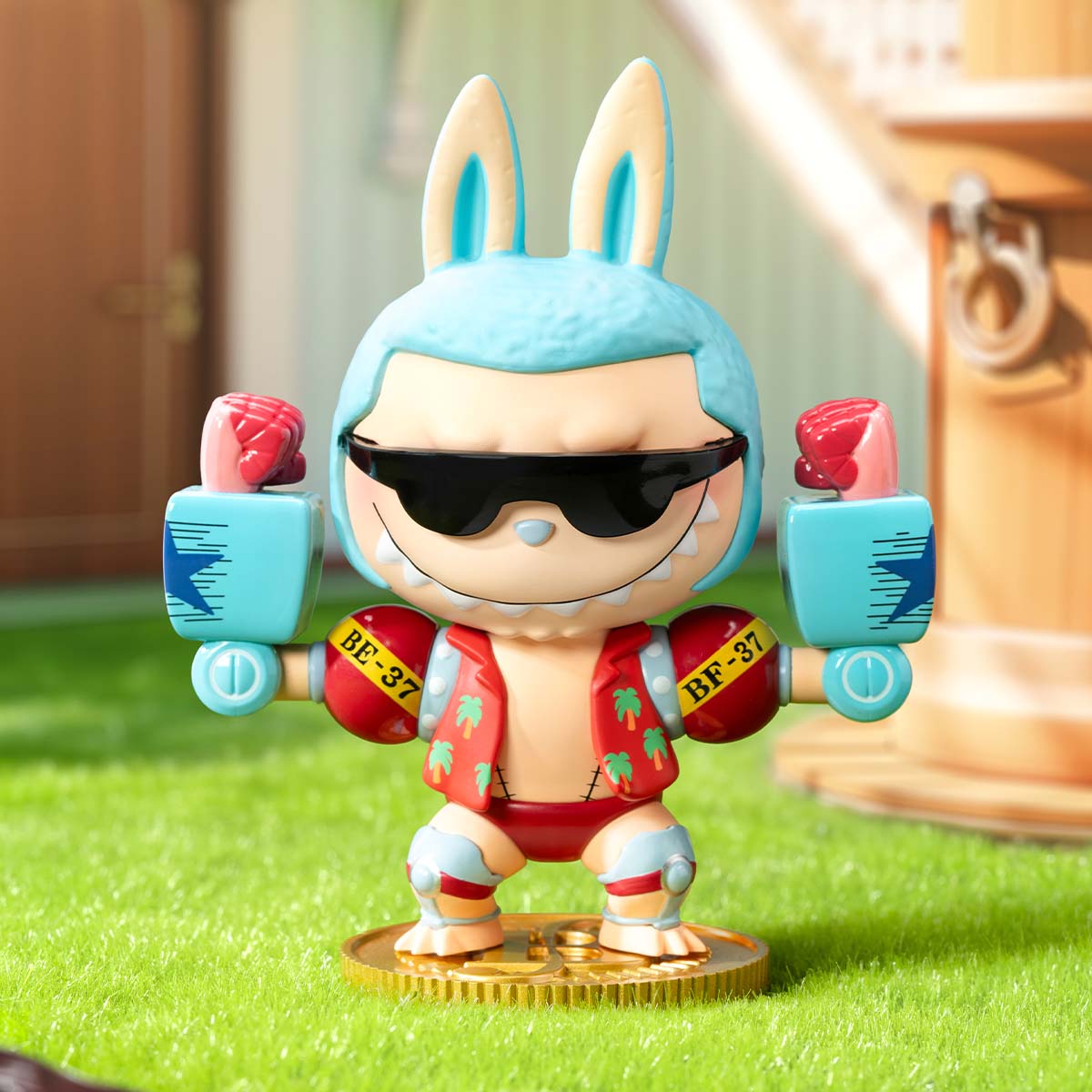 Labubu The Monsters x One Piece – Franky