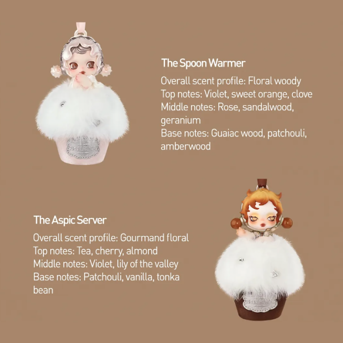 SKULLPANDA The Feast Begins Fragrance Pendant – rozpiska: The Spoon Warmer, The Aspic Server