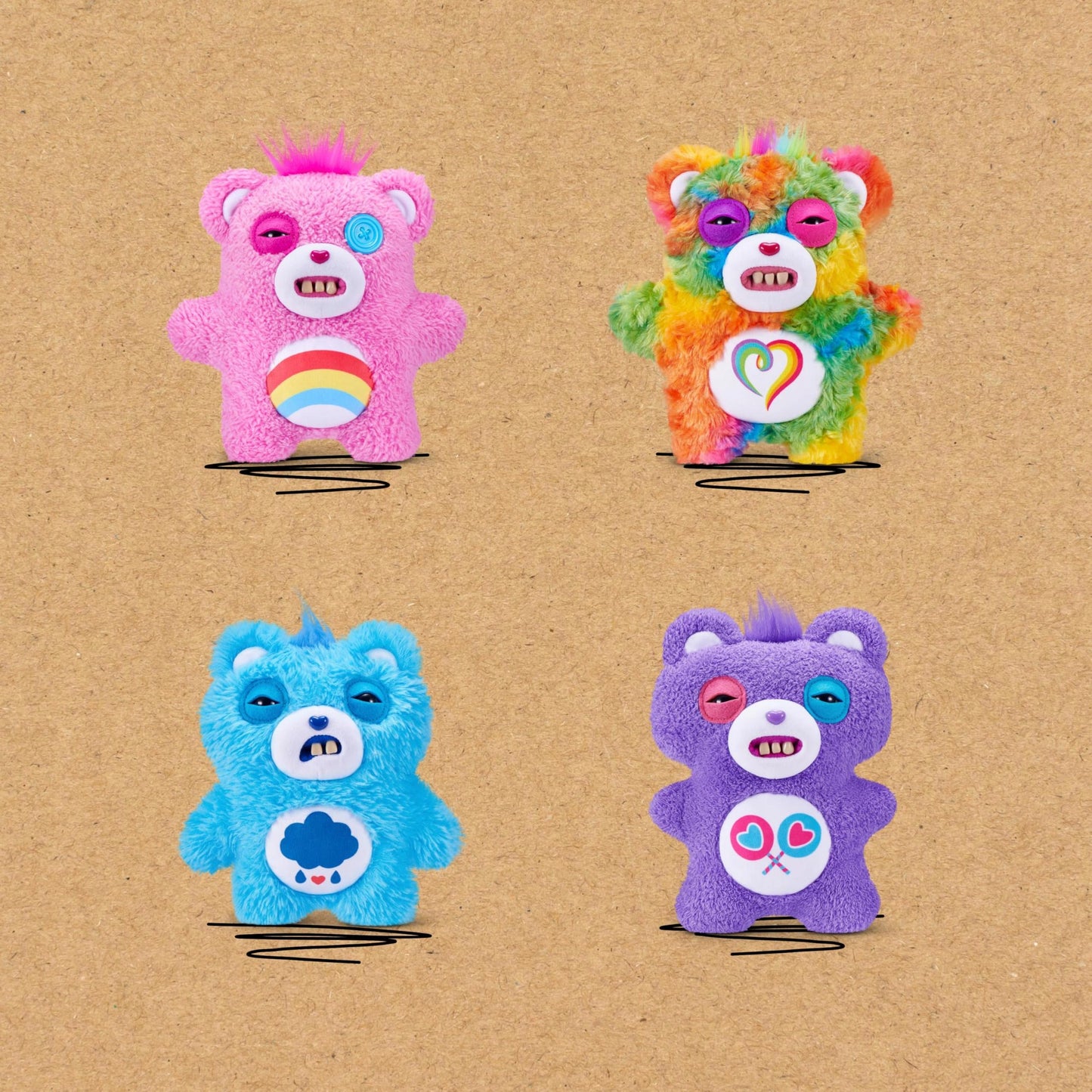 Fuggler Care Bears Grumpy Bear | 23 cm