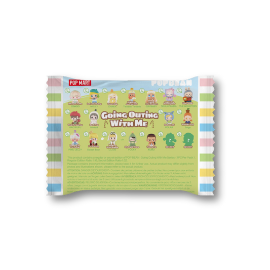 POP BEAN Going Outing With Me Series | Blind Box Mini Collectible Figure 