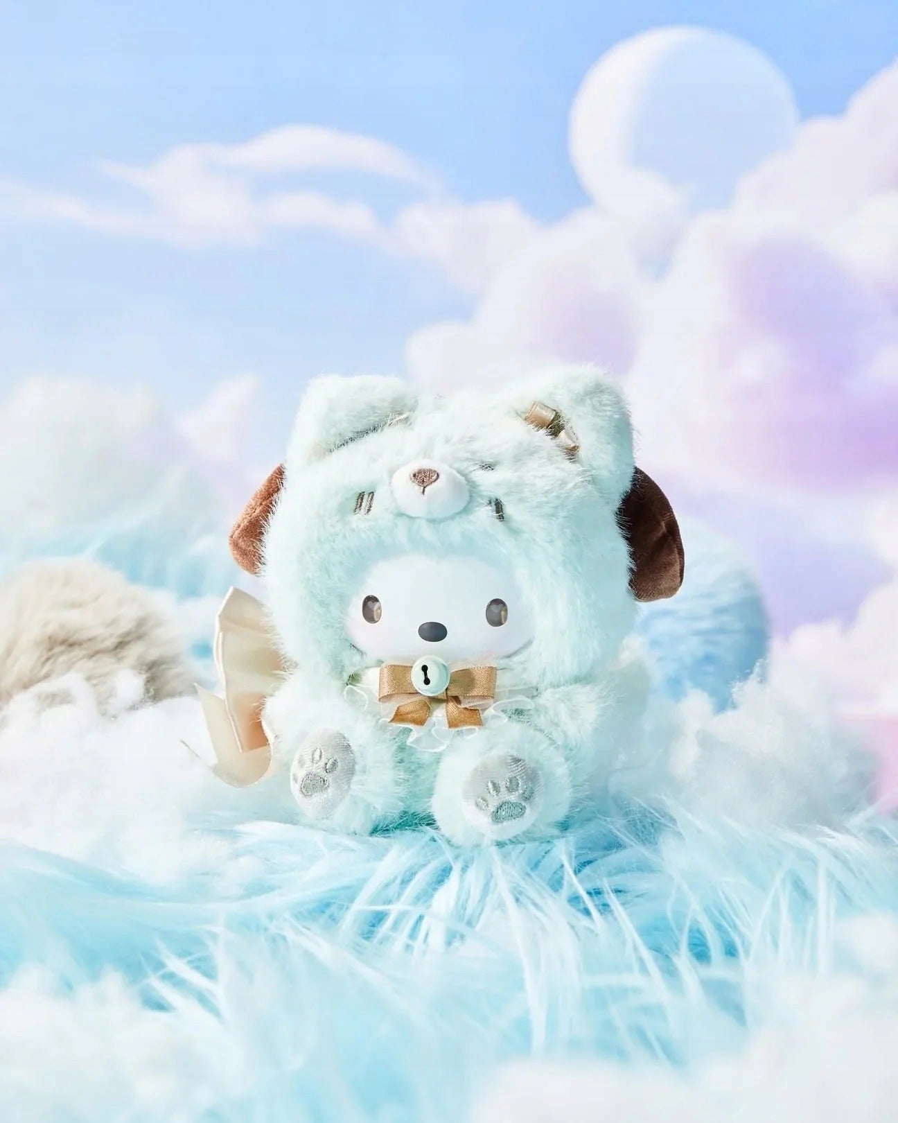 Sanrio Characters Gem Forest Flocked Pendant