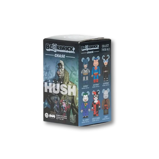 Bearbrick 100% Chase Batman Hush Ver.1