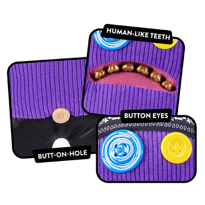 Fuggler SASQUOOSH Purple Gold Teeth | 23 cm