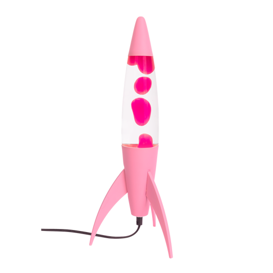 Lampa Lava Monochromatic Pink Rocket