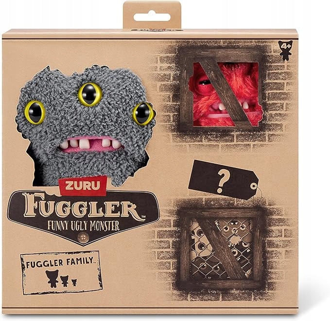 Maskotka Fuggler Reeko 23 cm + losowy średni i baby