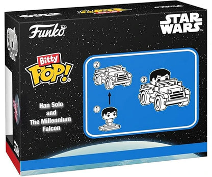 Bitty POP! Star Wars Rides Han Solo & Millennium Falcon