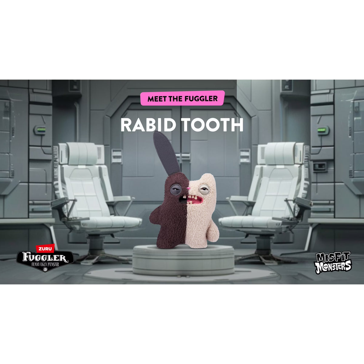 Bbpets Rabid Rabbit Blue Fuggler Misfit Monsters | Rabid Rabbit – KICKOMI