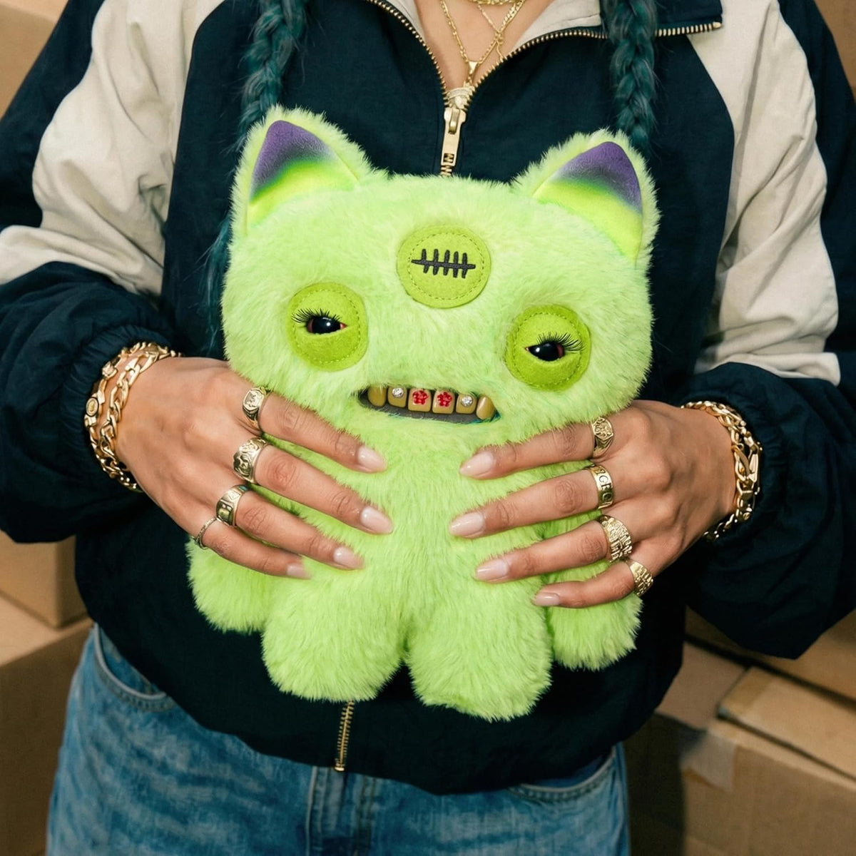 Fuggler Baddies Fuggs Annoyed Alien 22 cm – szczegóły
