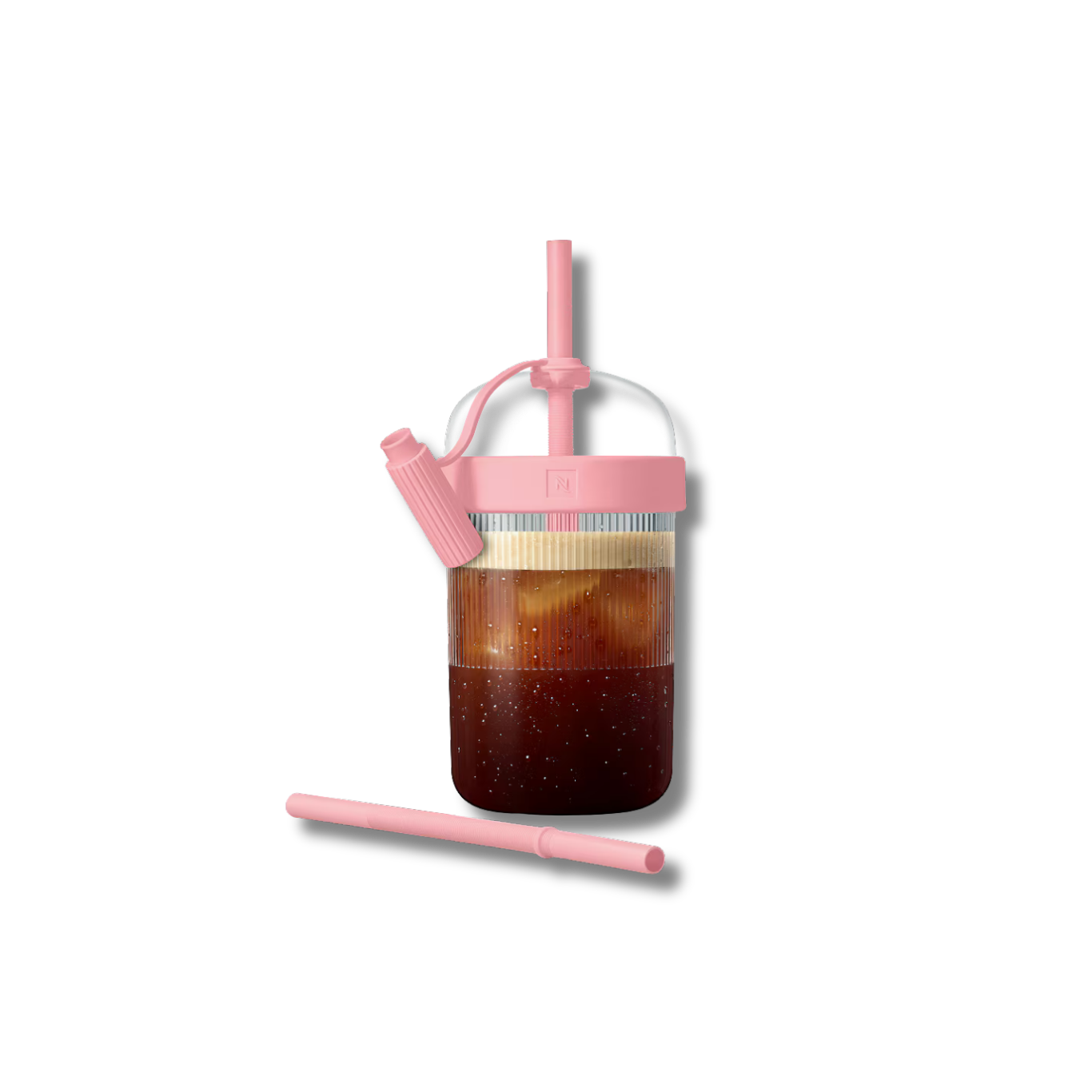 Nespresso x Dua Lipa | Kubek podróżny Tumbler Guma Balonowa różowy