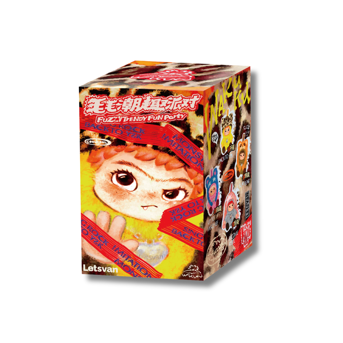 Wakuku Fuzzy Trendy Fun Party Series