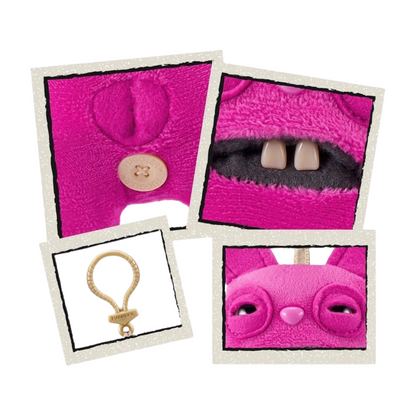 Fuggler V4 Rabid Rabbit | Pink fleece