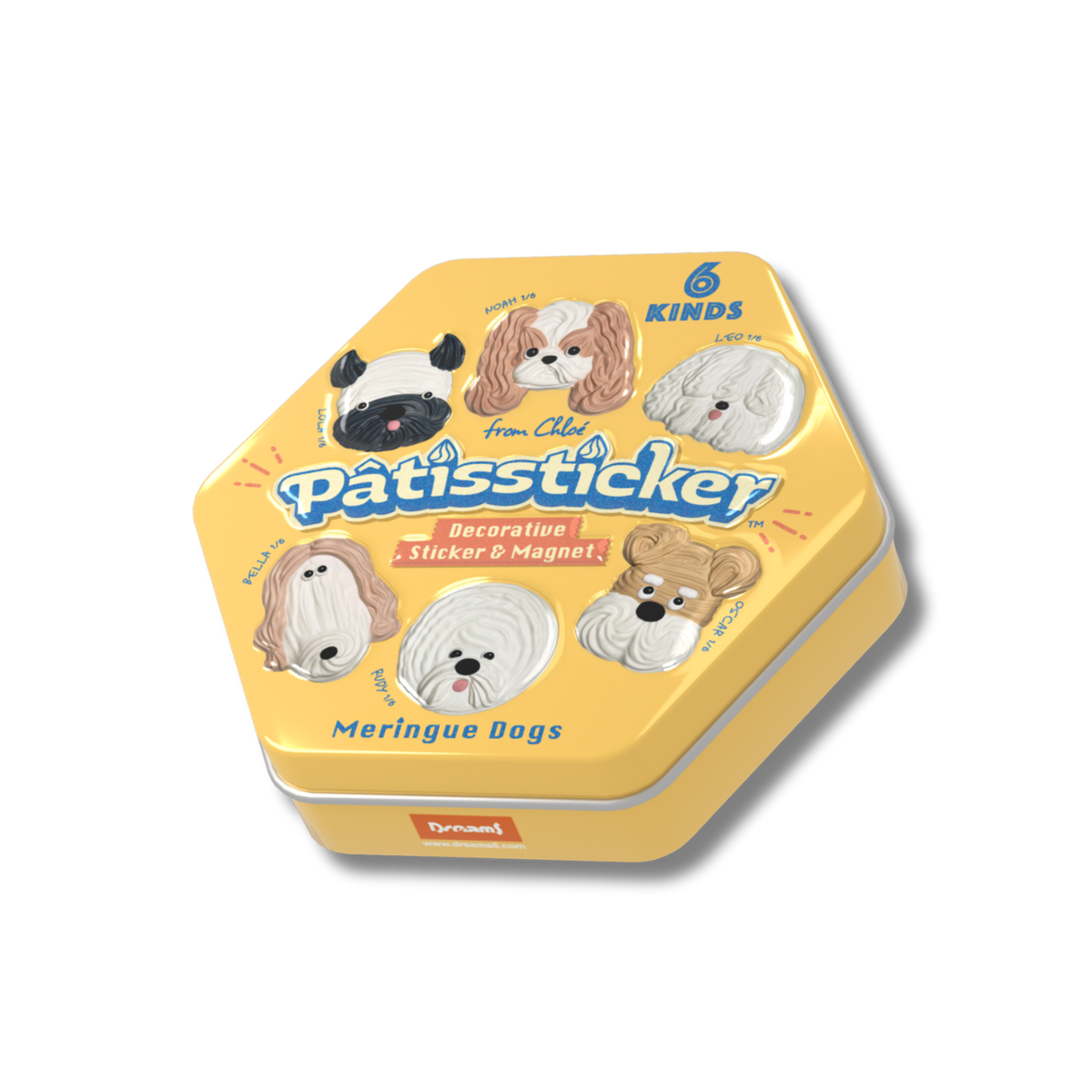 Pâtissticker - Meringue Dogs Series