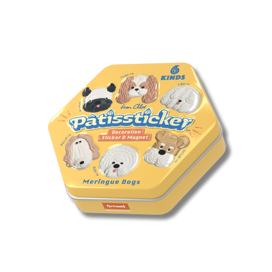 Pâtissticker - Meringue Dogs Series